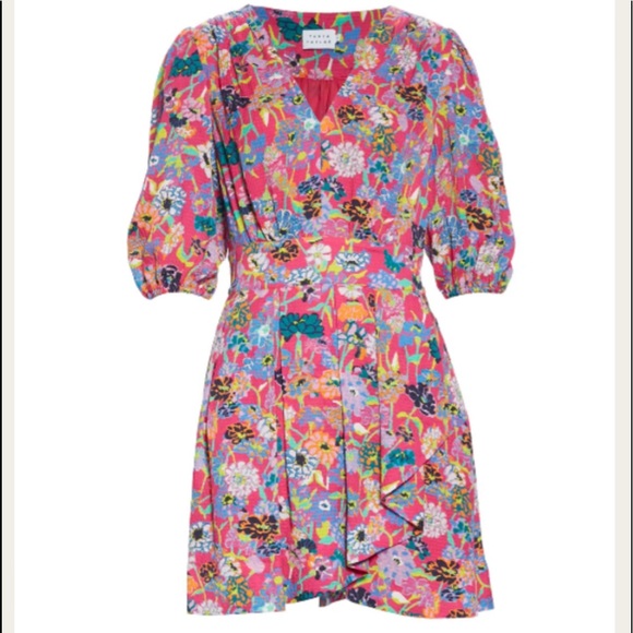 Tanya taylor nat dress hot pink - Picture 4 of 7